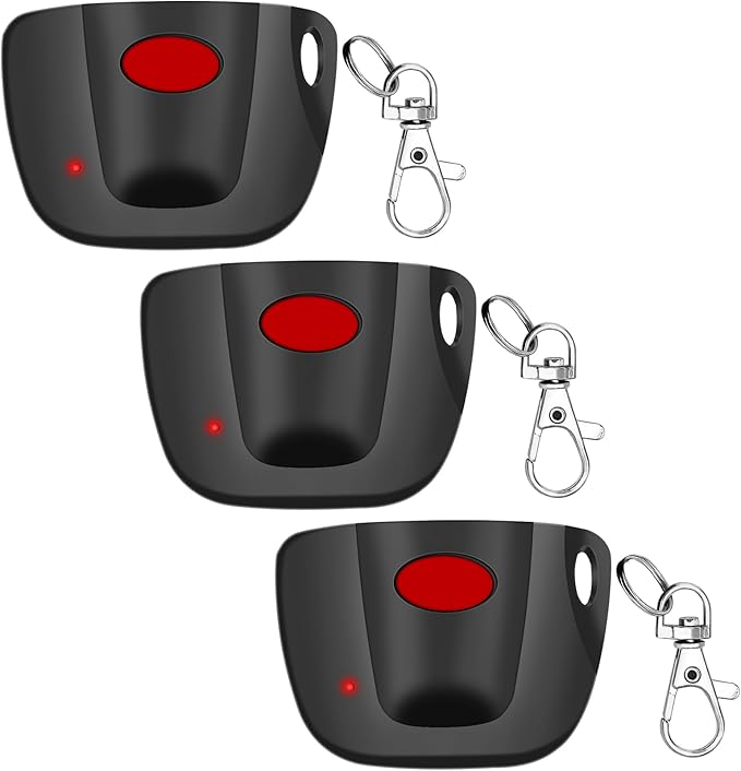 3-Pack 300MHz 10 dip Switch for Multicode Garage Gate Door Opener Remote Control by Unknown