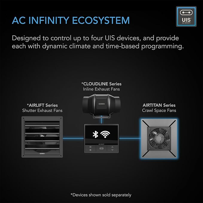AC Infinity AIRTITAN T3, Ventilation Exhaust Fan 6" - Image 5