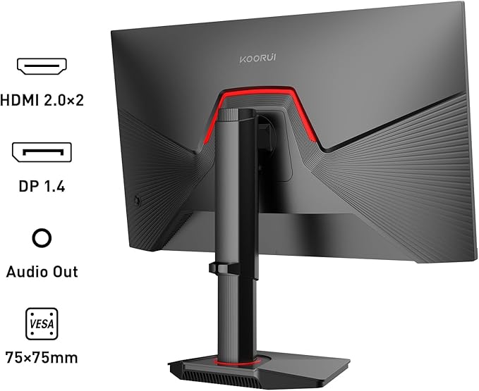 KOORUI 27 Inch 1440p Gaming Monitor 200Hz, Fast IPS Screen, 95% DCI-P3 Color - Image 11