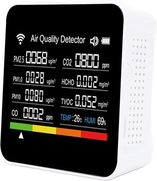 MAVIS LAVEN Smart Air Quality Detector, Portable 14 in 1 Indoor Monitor by MAVISLAVEN