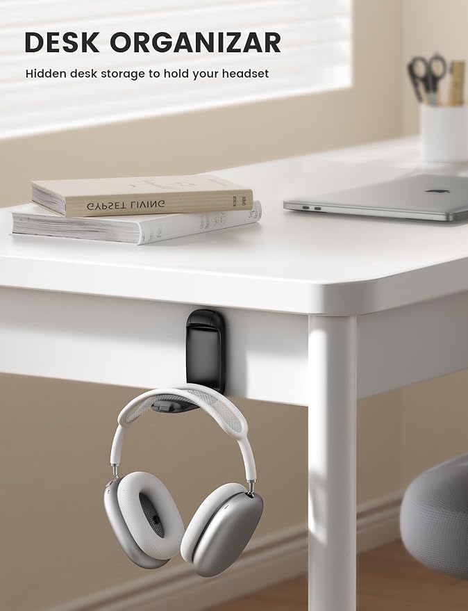 Lamicall Headphone Stand, Sticky Headset Holder - Image 3