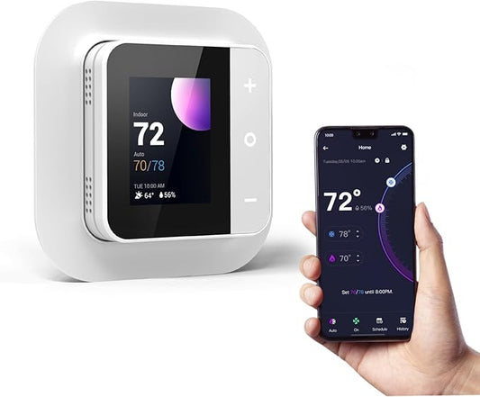 vine Smart Thermostat for House, WiFi Thermostats for Home Compatible by VINESmartHome