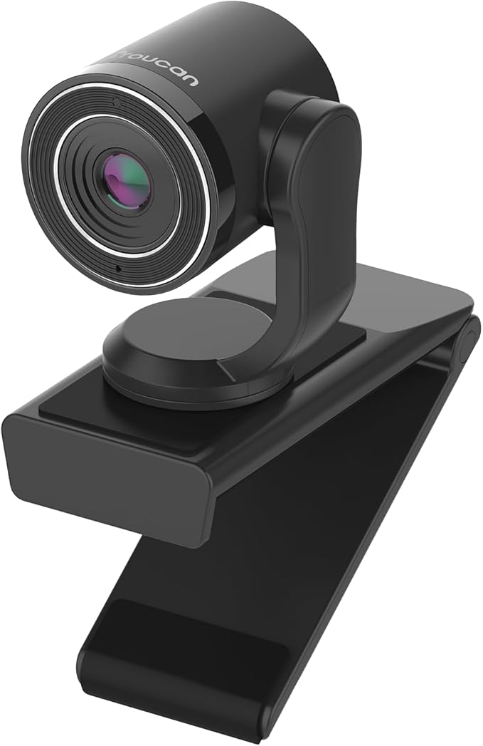 TOUCAN 1080P Webcam with Microphone, FHD Streaming Camera with 1080P/60fps by TOUCAN