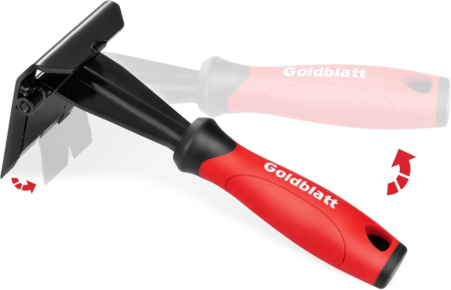 Goldblatt Trim Puller, 4-Inch Tile Removal Tool Baseboard Removal Tool | Trim Removal Tool for Commercial Work & Home Improvement, Baseboard, Molding, Siding and Floor Removal, Remodeling