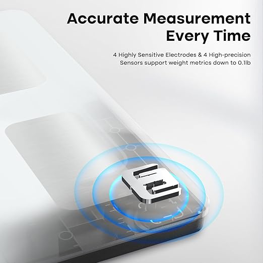 GE Smart Scale for Body Weight, Muscle Mass, Digital Bathroom Scales 500lbs - Image 6