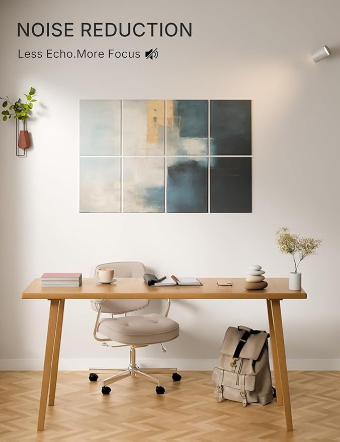 Wall Art Acoustic Panels, Decorative Sound Absorbing Panels - Image 2