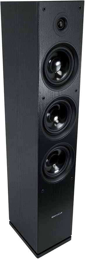 Rockville RockTower 68B Passive Tower Speaker, 8 Ohm, High-Fidelity Sound - Image 5