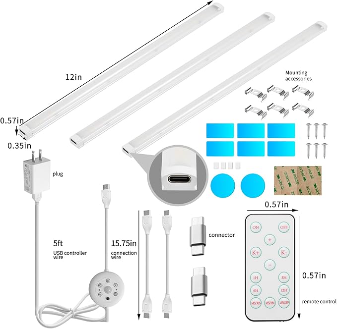 THLIFURE LED Cabinet Lights Bar - Image 6