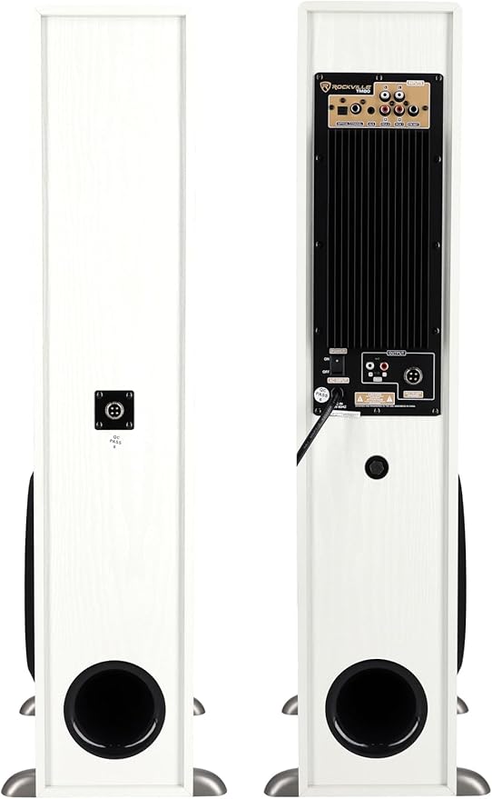 Rockville TM80W Powered Home Theater Tower Speaker System, USB/SD Playback - Image 4