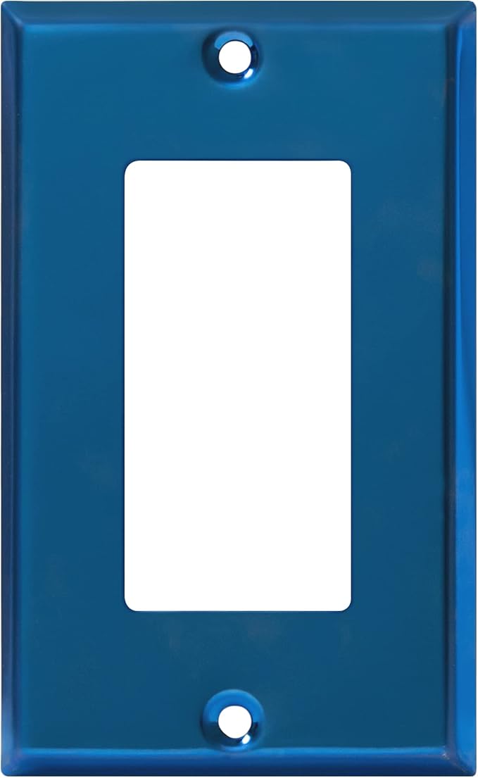ENERLITES Decorator Switch Metal Wall Plate, Stainless Steel Outlet Cover by Enerlites