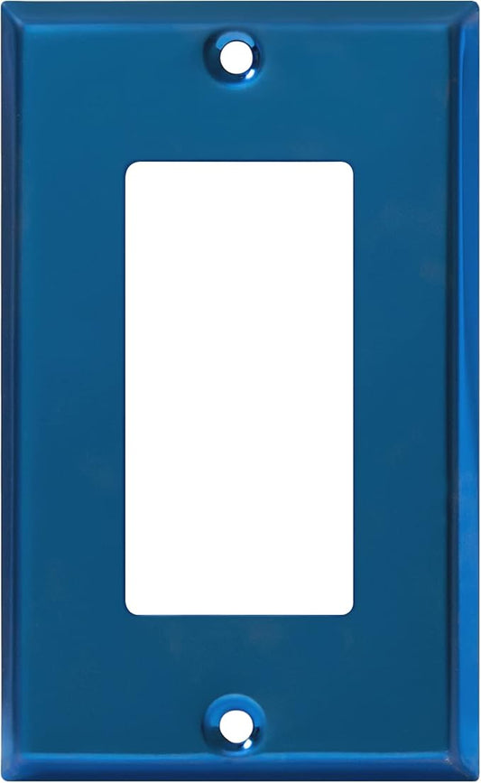 ENERLITES Decorator Switch Metal Wall Plate, Stainless Steel Outlet Cover by Enerlites
