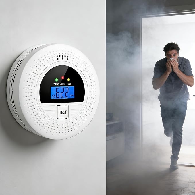 Smoke Alarm and CO Detector - Image 2