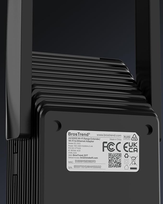 BrosTrend AX3000 WiFi 6 Range Extender Booster - Image 7