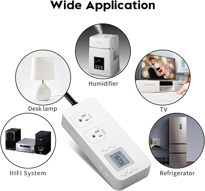 Electricity Usage Monitor, Briidea Power Consumption Watt Voltage Amp Meter - Image 7