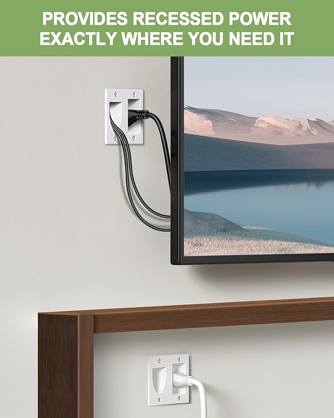 HAPYTHDA in Wall Cable Management Kit, TV Cord Hider - Image 3