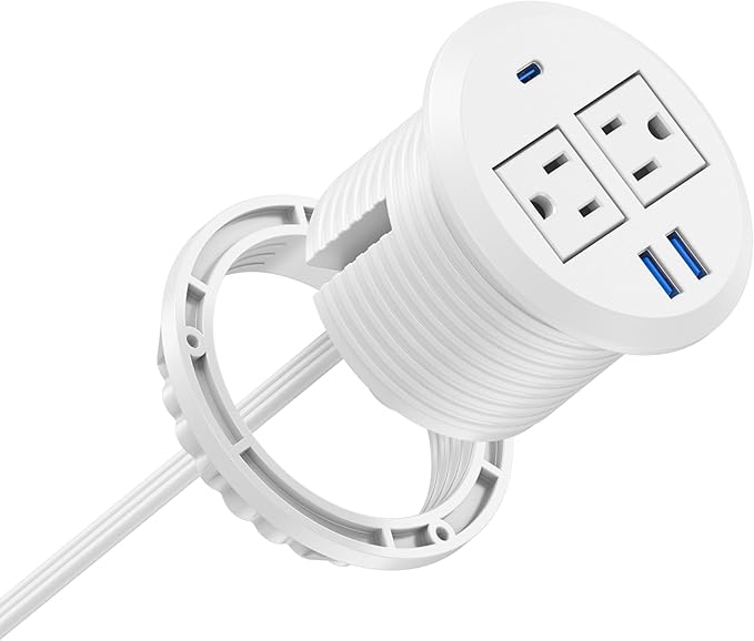 Jgstkcity 2-in-1 Desktop Power Grommet by Jgstkcity