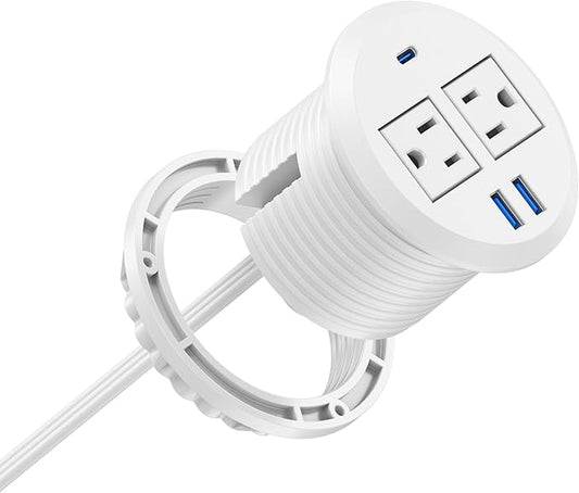 Jgstkcity 2-in-1 Desktop Power Grommet by Jgstkcity