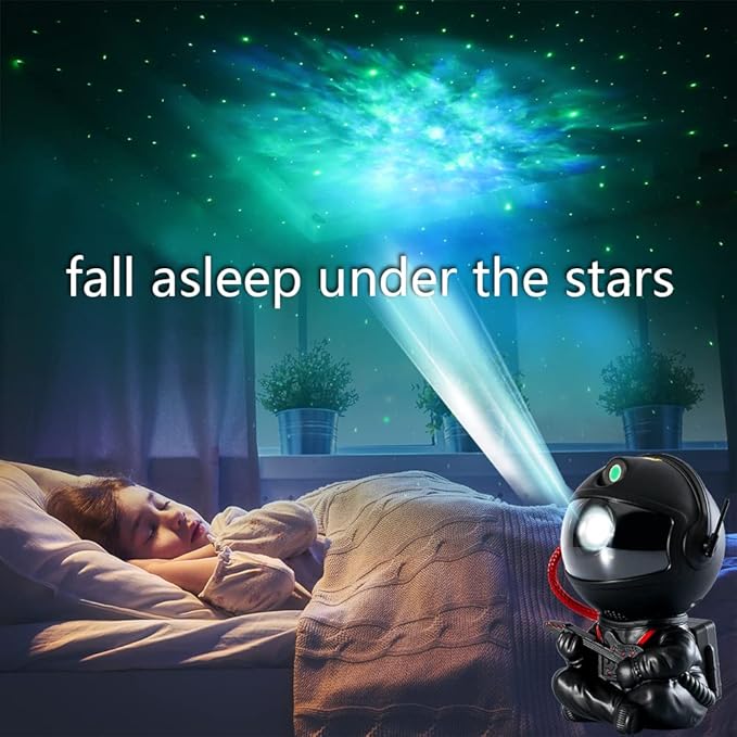 SHJQJJLBCQ Galaxy Projector, Astronaut Star Projector, Kids Night Light - Image 4