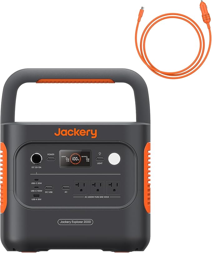 Jackery Explorer 2000 v2 Portable Power Station by JackeryInc