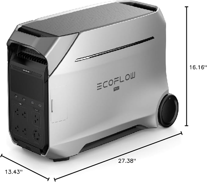 EF ECOFLOW DELTA Pro 3 Portable Power Station, 4096Wh LFP Battery, Expandable - Image 9