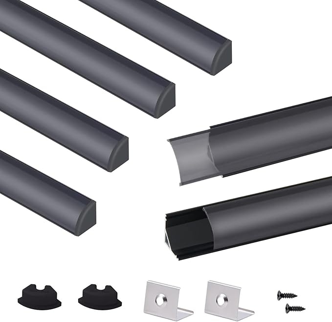 VST 6pack 3.3 ft LED Channel, V Shape Led Diffuser Channel, LED Aluminum by VSTLighting