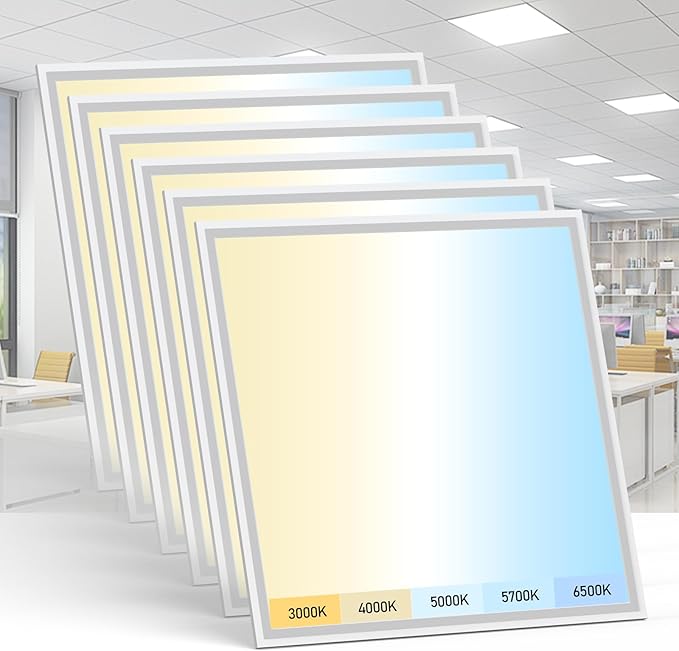 AIKVSXER 6 Pack 2x2 LED Flat Panel Light by AIKVSXER