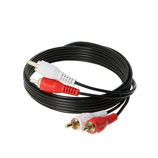 WireZee 2RCA to 2RCA Stereo Audio 10FT Cable - Image 3