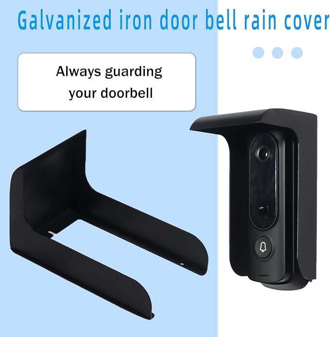 Doorbell Rain Cover, Small Video Doorbell Shield, Outdoor Access Control Keypad - Image 4
