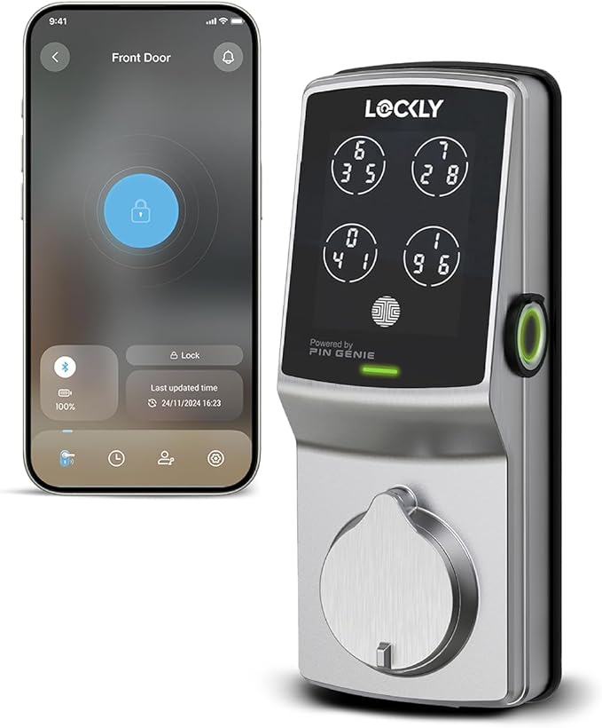 Lockly Secure Plus, Keyless Entry Door Lock, Smart Locks by Lockly