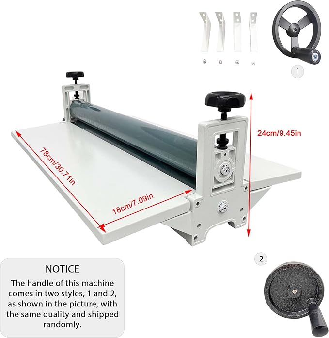 JARYANNIX Foldable Manual Cold Laminating Machine, 30Inch Commercial Cold - Image 2