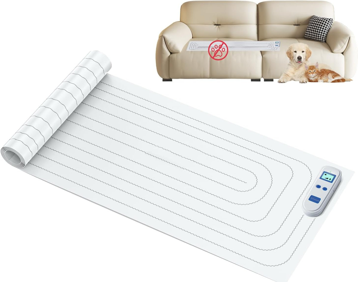 Scat Mat for Dogs and Cats, 3 Adjustable scat mat Safe Modes, Indoor Dog & Dog