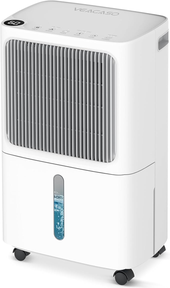 2500 Sq.Ft Dehumidifier for Basement by VEAGASO