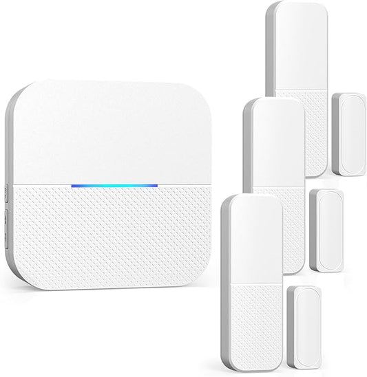 AIDA Door Alarms When Opened Wireless Ring Chime Sensor Alarm by AIDA