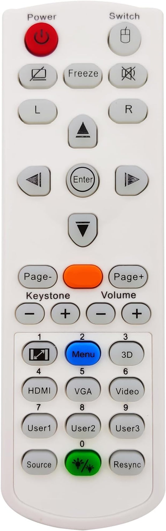 INTECHING BR-5011L Projector Remote Control by INTECHING