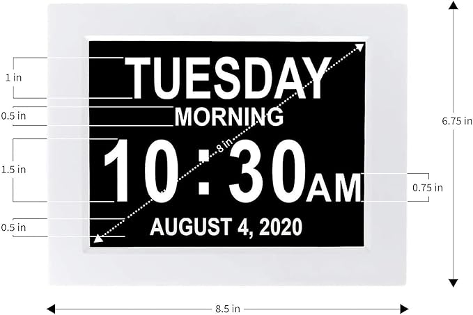 American Lifetime 【New 2025】 Dementia Digital Clock - Image 7