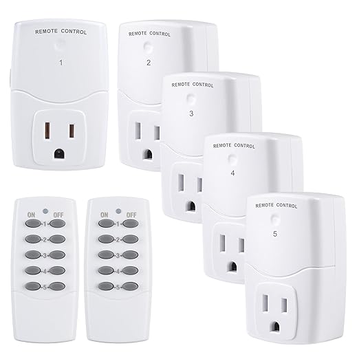 BN-LINK Mini Wireless Remote Control Outlet Switch Power Plug in by BN-LINK