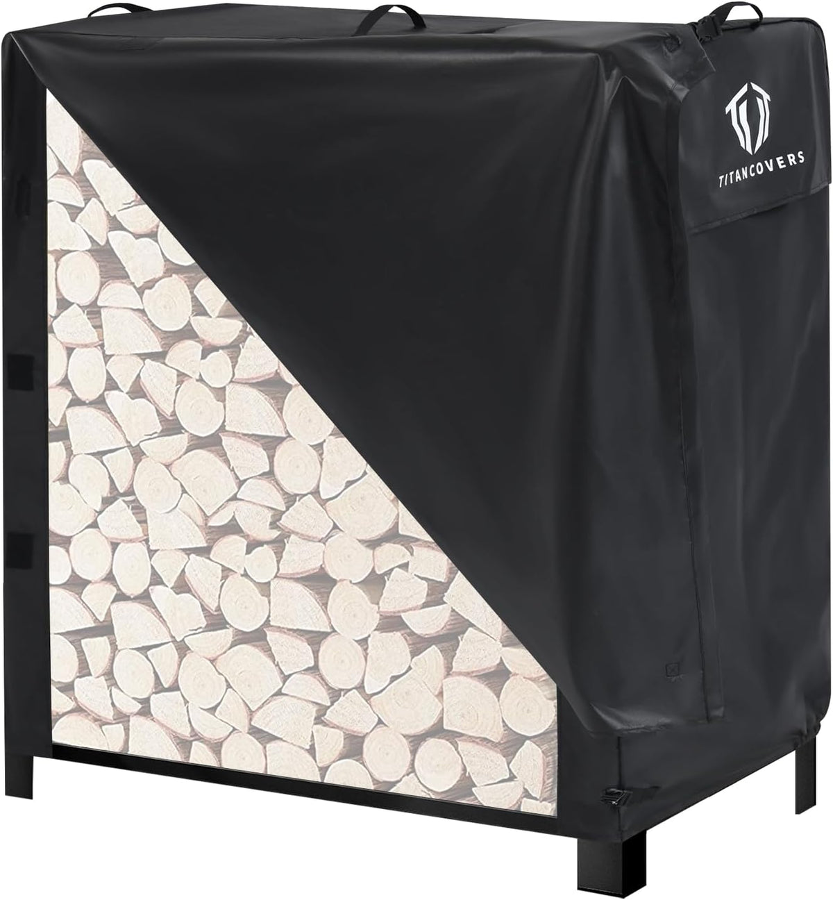 4ft firewood rack cover, wood rack cover(rack not, main product view