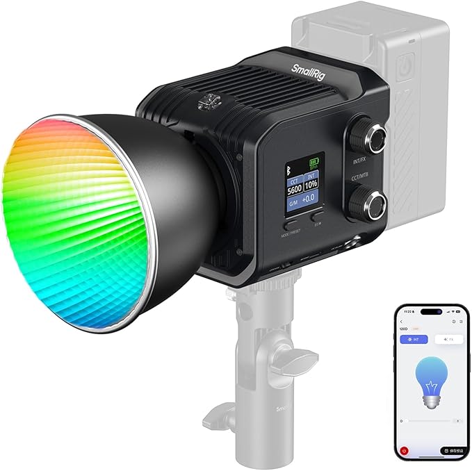 SmallRig RC 100C RGBWW LED Video Light, by SmallRig