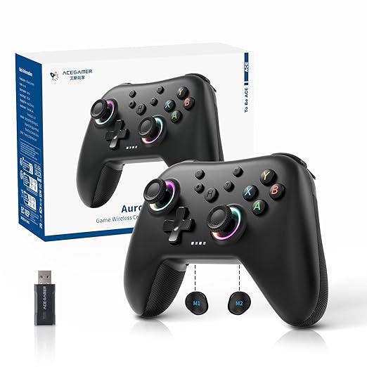AceGamer Aurora II 2.4G Wireless Bluetooth Controller by AceGamer