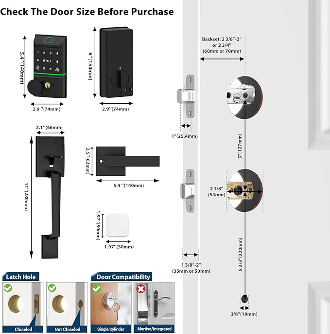 CINOP Smart Locks for Front Door - Image 7