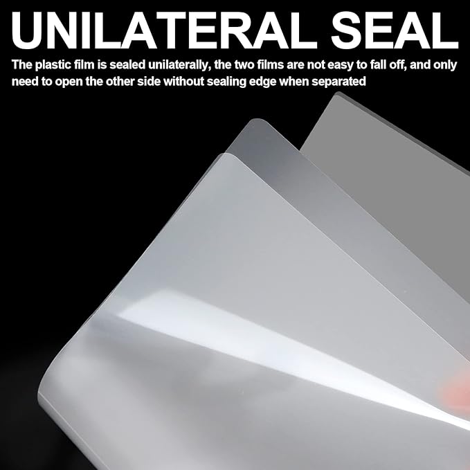 HERKKA 100 Pack Laminating Sheets, Holds 8.5 x 11 Inch Sheets, 5Mil Clear - Image 4