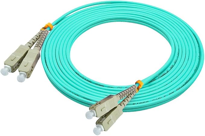Jeirdus 3Meters 10ft SC Duplex 50/125 10G OM3 Multi-Mode Fiber Optic Cable - Image 4