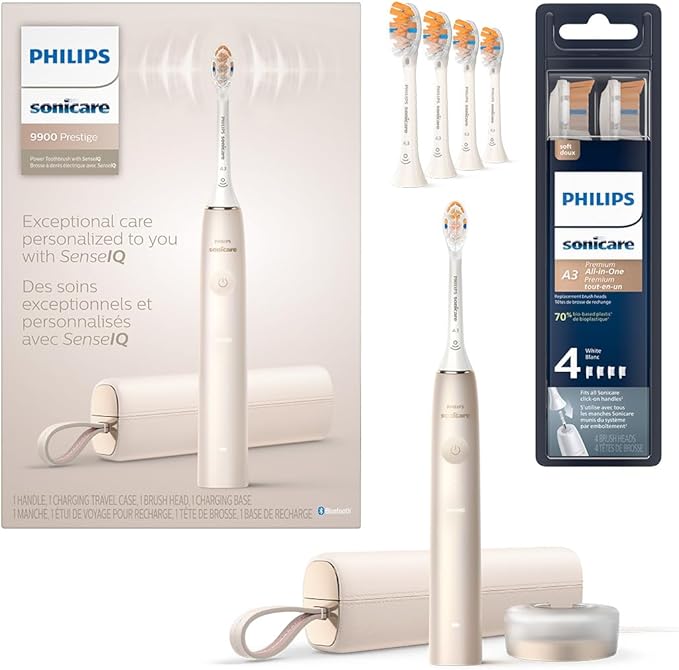 Philips Sonicare DiamondClean Prestige 9900 Rechargeable Electric Toothbrush by PhilipsSonicare
