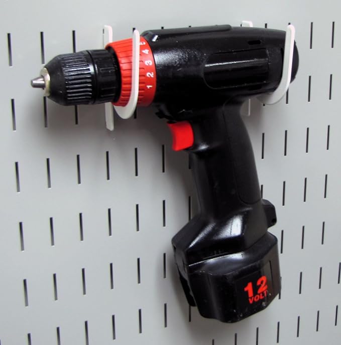 Wall Control 3in Reach U-Hook Accessory “U” Shaped Slotted Metal Pegboard Hook - Image 4