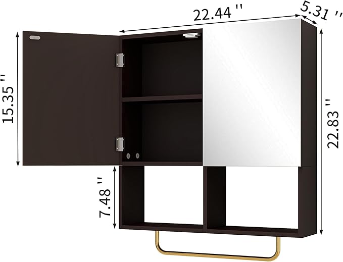 Wall Mounted Storage Cabinet - Image 2
