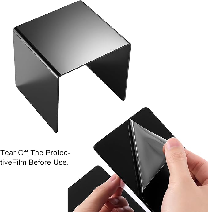 Chuangdi 2 Sets Acrylic Display Risers, Product Stand, Jewelry Display Riser - Image 3