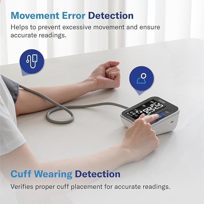 Alcedo Blood Pressure Monitor for Home Use, Automatic Digital BP Machine - Image 6