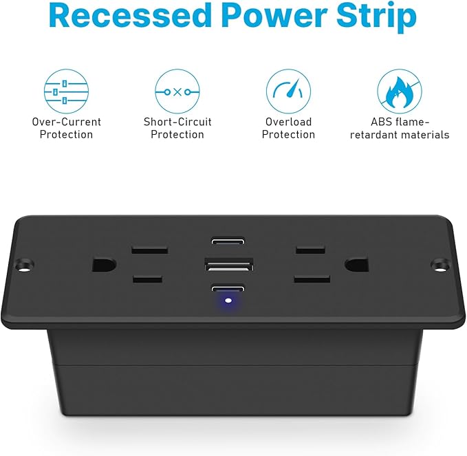 CCCEI Recessed Power Strip - Image 7