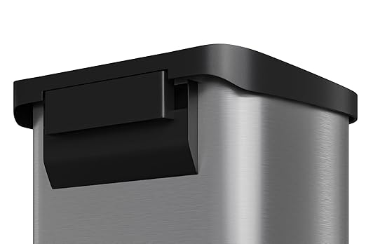 Garvee 13 gal / 50 L Stainless Steel Trash Can - Image 9