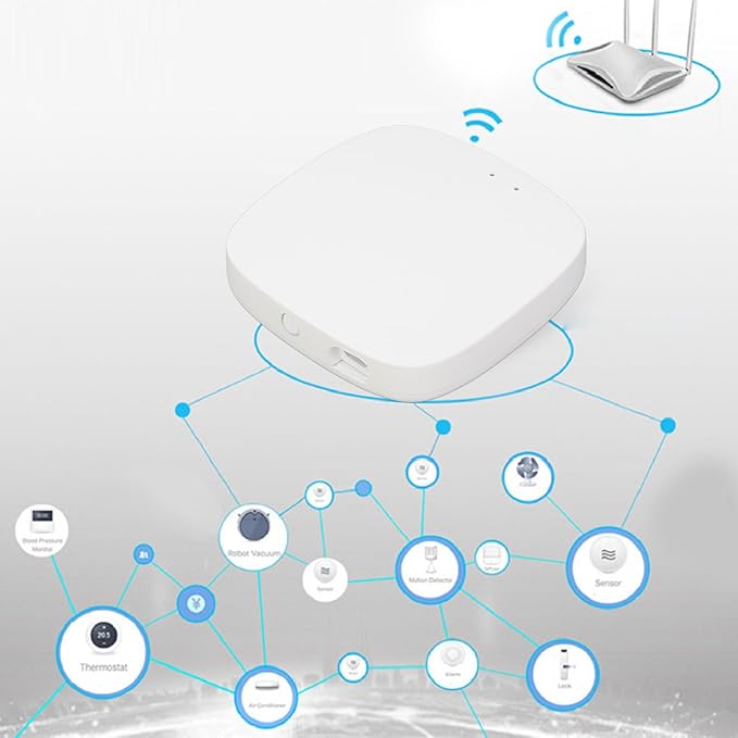 TOOLSGO For Zigbee Smart Gateway for Tuya APP Remote and Voice Control Wireless - Image 8